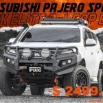 Piak Elite Loop Bar to suit Pajero Sport QF 2020-ON