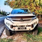 Piak Elite No Loop Bar to suit Mitsubishi MR Triton includes Tow Points and Underbody Protection