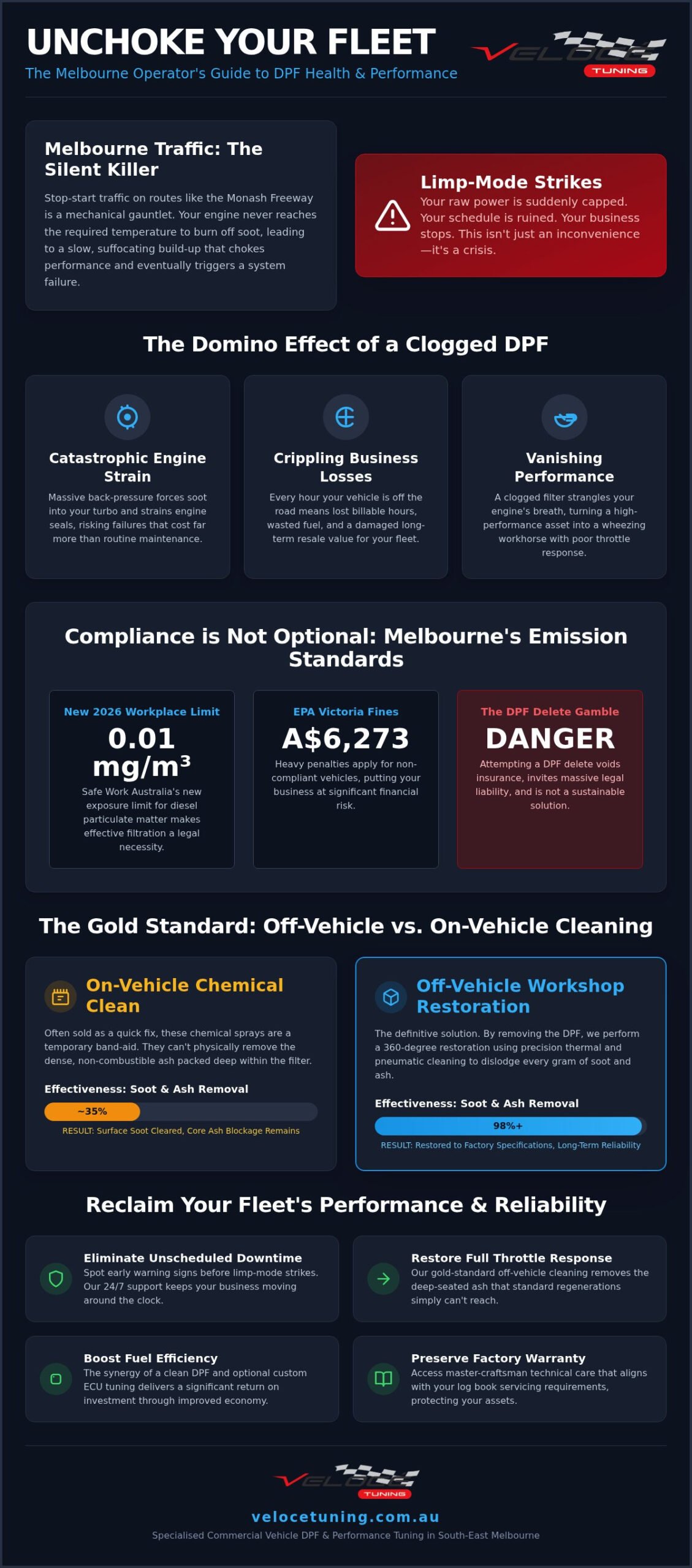 Commercial Vehicle DPF Cleaning Melbourne: Restore Your Fleet's Raw Power
