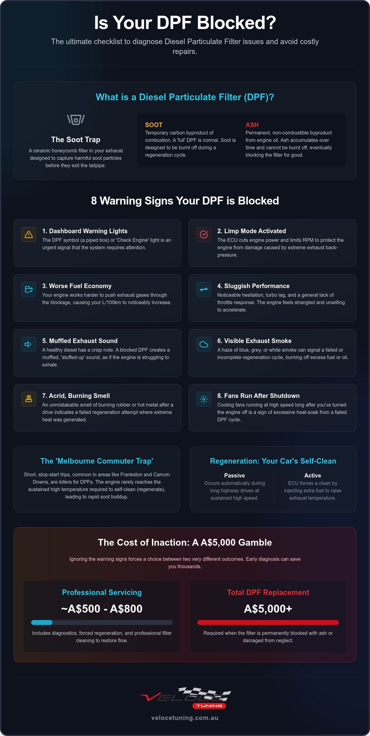 Signs Your DPF is Blocked: The Checklist Every Diesel Owner Needs