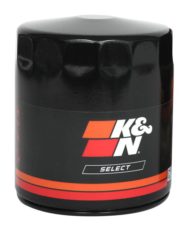 SO-1001 K&N Oil Filter; Spin-On, 1975 - 2018 Buick/ Cadillac/ Chevrolet/ Fiat/ GMC/ Isuzu/ Jeep