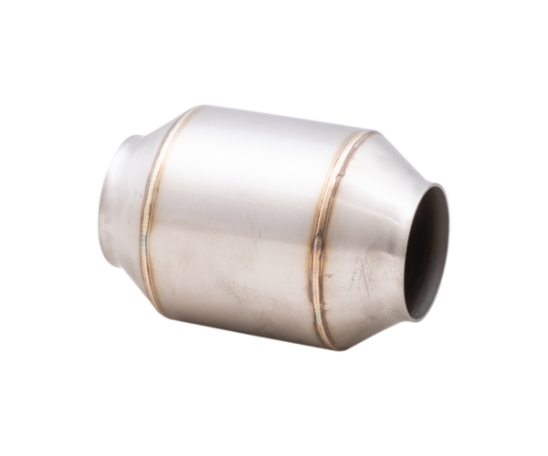 2.5Inch Short Round 200 cell Metallic Hi Flow Cat Converter