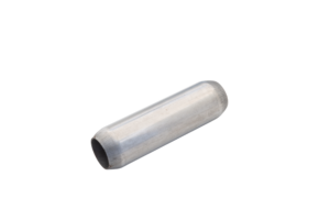 Hot Dog Resonator 2.5Inch Inlet 12Inch Long Raw 409 Stainless Steel