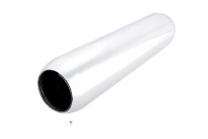 Hot Dog Resonator 2.5Inch Inlet 12Inch Long 304 Stainless Steel