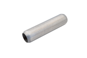 Hot Dog Resonator 3.5Inch Inlet 14Inch Long Raw 409 Stainless Steel