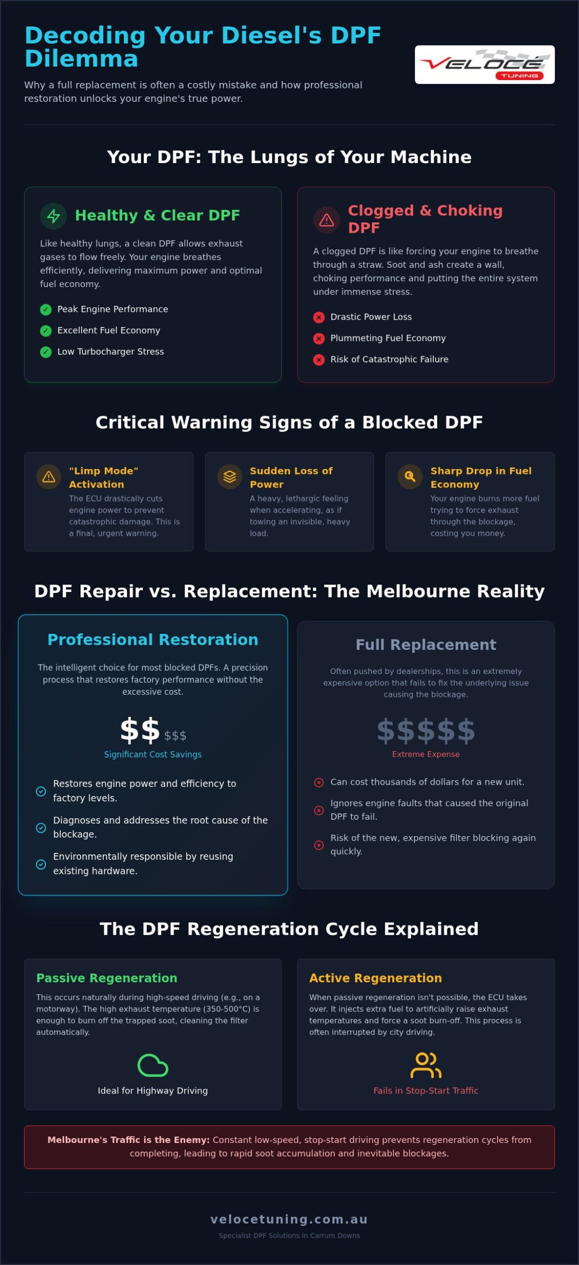 DPF Repair Melbourne: Restoring the Breath and Power of Your Diesel Engine