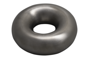 3.5″ Brushed Stainless Steel Donut