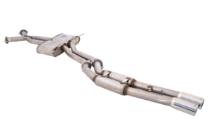 Holden V8 VT-VZ 5.7L Twin 3″ Cat Back Exhaust with Hot Dog Rear