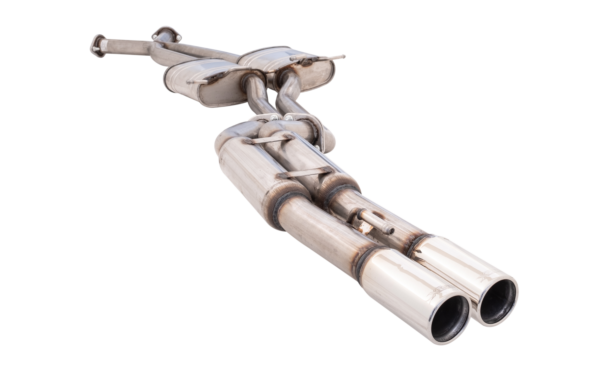 Holden V8 Ute VU-VZ 5.7L Twin 2.5Inch Cat Back Exhaust with Hot Dog Rear