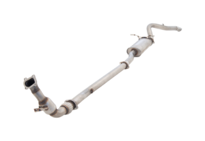 Nissan Navara D22 2.5L Turbo Back Exhaust with Cat