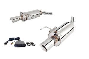 Ford S550 Mustang GT V8 Varex Valved Axle Back System
