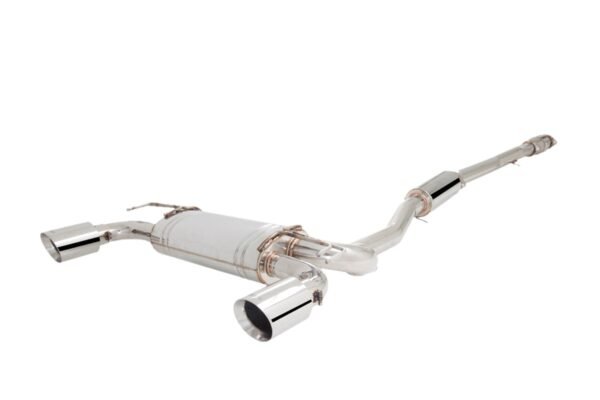 Mitsubishi Evolution X 3Inch Stainless Steel Cat Back System with Dual Tips