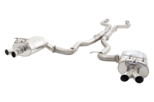 HSV VF Sedan & Wagon Raw 409 Stainless Steel Twin 3″ Varex Valved Cat Back System