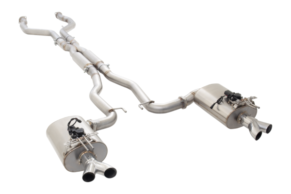 HSV VF Sedan and Wagon 304 Stainless Steel Twin 3Inch Varex Valved Cat Back System