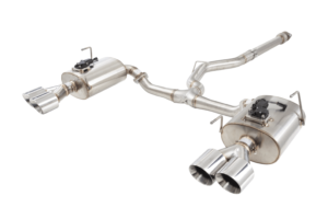 SUBARU WRX SEDAN VB Varex WR Valved Cat Back Exhaust System with Polished Tips