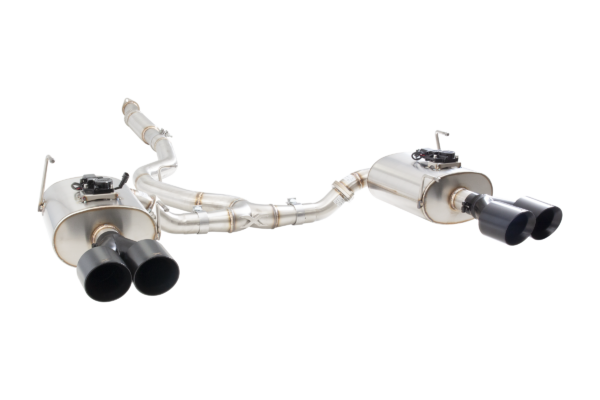 Subaru WRX / STI G3, VA Sedan Varex WR Valved Cat Back Exhaust with Black Tips
