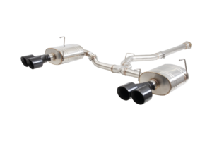 Subaru WRX Sedan VB Cat Back Exhaust System with Black Tips