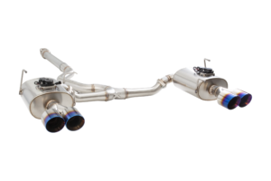 SUBARU WRX SEDAN VB Varex WR Valved Cat Back Exhaust System with Burnt Blue Tips