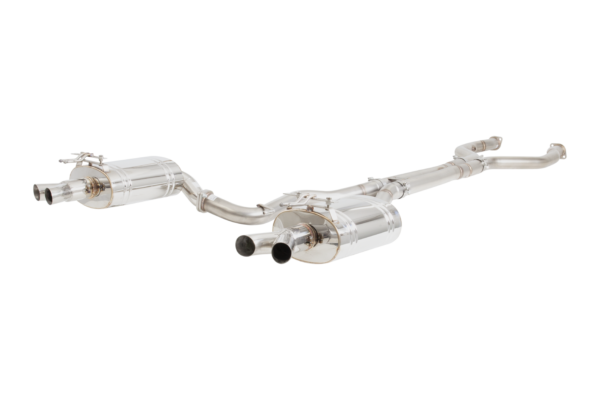 HSV VF Maloo Straight Pipe Center Twin 3Inch 304 SS Cat Back
