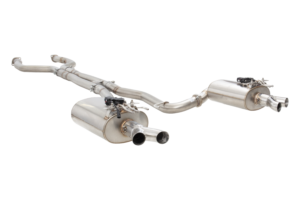 HSV VF Maloo Straight Pipe Center Twin 3Inch 304 SS Varex Valved Cat Back