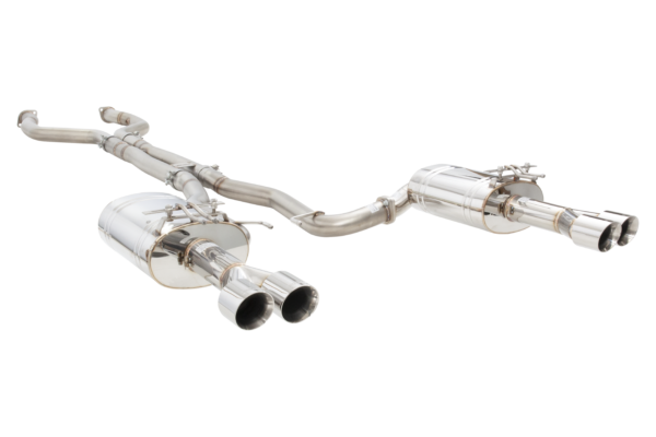 Holden VE/VF V8 Ute Straight Pipe Center Twin 3Inch 304 SS Cat Back