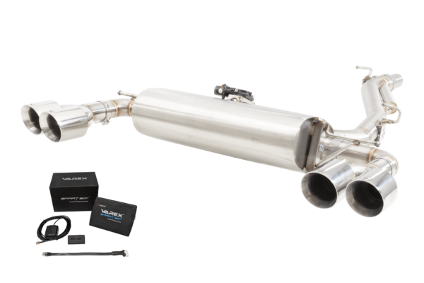 VW Tiguan R Varex Valved Cat Back Exhaust System with SmartBox