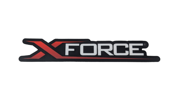 Small Xforce Logo Outlined Slap Sticker