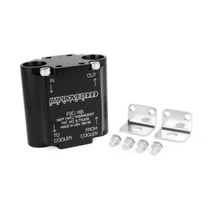 COMPACT UNIVERSAL OIL COOLER, REMOTE THERMOSTAT, FSC-165
