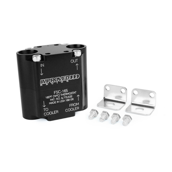 COMPACT UNIVERSAL OIL COOLER, REMOTE THERMOSTAT, FSC-165