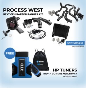 Ultimate Ranger Raptor Process West (black) & RTD4 Bundle