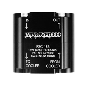 COMPACT UNIVERSAL OIL COOLER, REMOTE THERMOSTAT, FSC-185