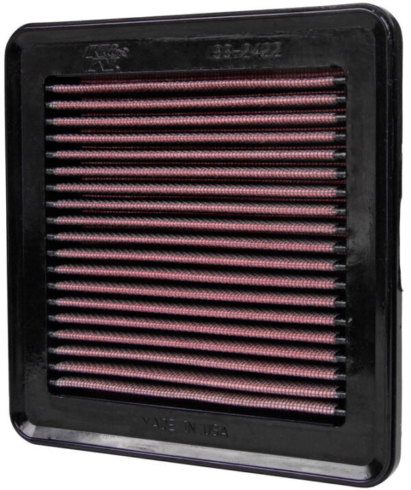 33-2422 K&N Replacement Air Filter, 2008 - 2024 Honda Brio/ Mobilio/ Amaze/ Jazz/ Fit/ City