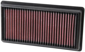 33-3006 K&N Replacement Air Filter, 2012 – 2025 Peugeot 208/ Citroen C3/ Opel Crossland