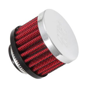 62-1360 K&N High-Flow Vent Air Filter/ Breather, Clamp On