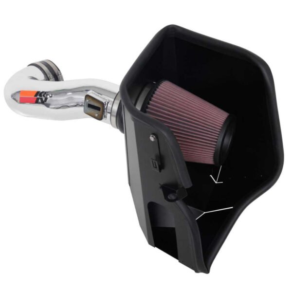 77-3110KP K&N Performance Cold Air Intake System, Chevrolet Silverado 1500 6.2l V8, '19-24