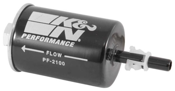 PF-2100 K&N Fuel Filter, 1982 - 2016 Chevrolet/ Oldsmobile/ Ford/ Pontiac/ Buick