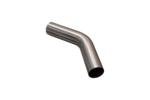 2.5″ Mandrel Bend, 45 Degree, Brushed 304 Stainless Steel