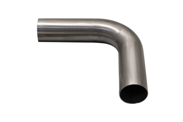 3.5″ Mandrel Bend, 90 Degree, Brushed 304 Stainless Steel