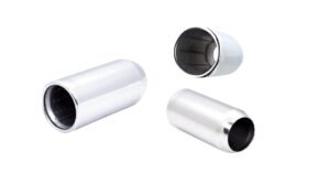 3″ Round Rolled In Resonated Tip
