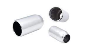 3.5″ Round Rolled in Weld On Tip 2.5″ Inlet