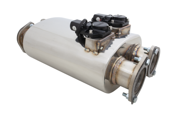 Dual 3Inch Oval Varex Universal Muffler