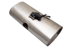 East West Oval Universal Varex Valved Muffler
