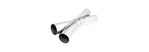 2.5″ X-Pipe in 304 Stainless Steel