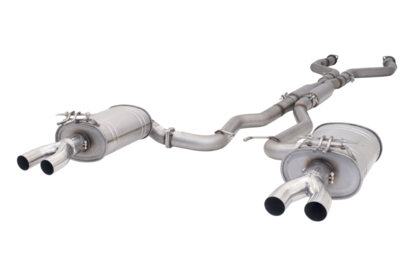 HSV VF Sedan & Wagon Raw 409 Stainless Steel Twin 3" Cat Back System