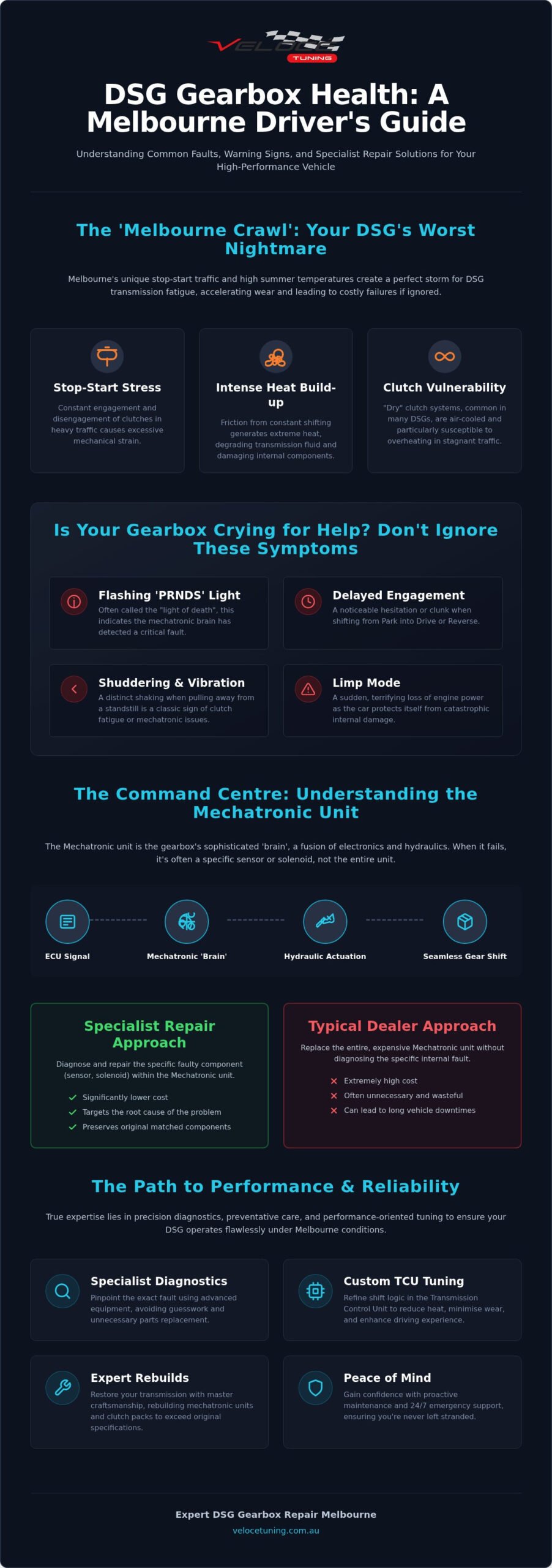 DSG Gearbox Repair Melbourne: Restoring the Pulse of Your Performance Machine