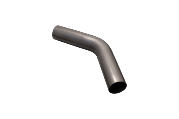 2Inch Mandrel Bend, 45 Degree, 409 Stainless Steel