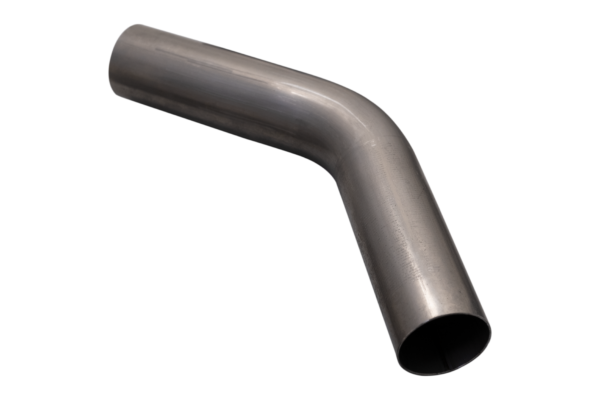 3 1/2Inch Bend, 45 Degree, 409 Stainless Steel
