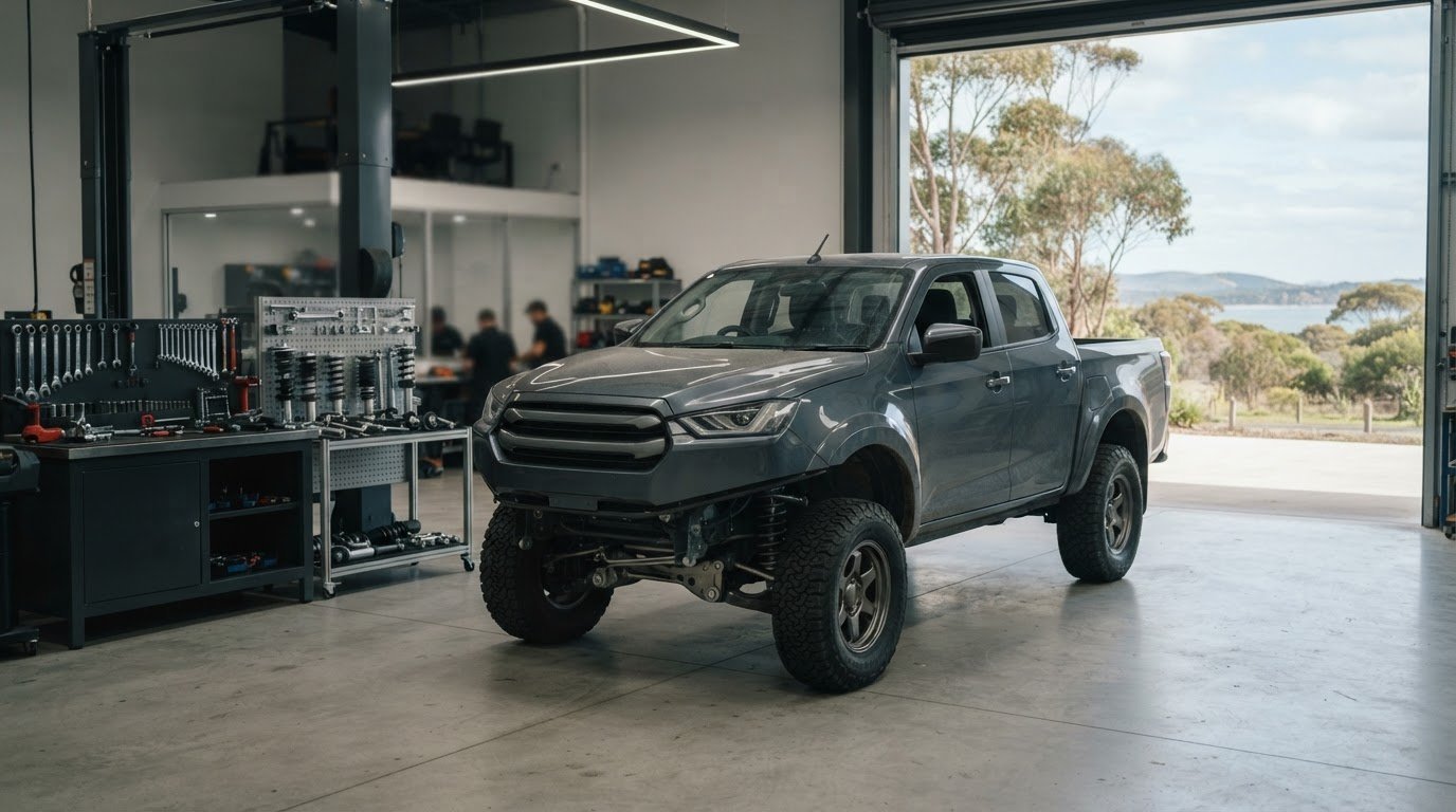 Read more about the article Frankston Off Road Suspension, Control Arms and Air Suspension